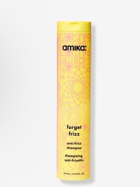 amika Forget Frizz Anti-Frizz Shampoo — Huge 275ML size new and sealed!